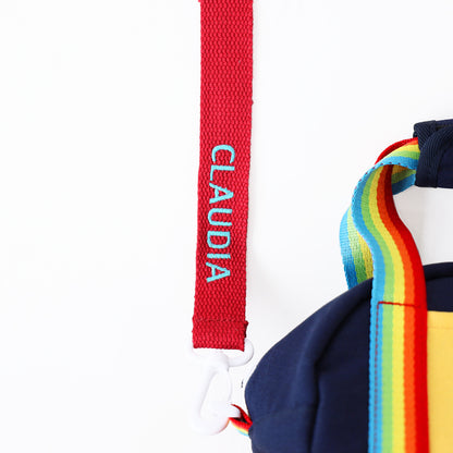 Adjustable Bag Strap in Red (Personalisable) by Le Petit Society — image 2