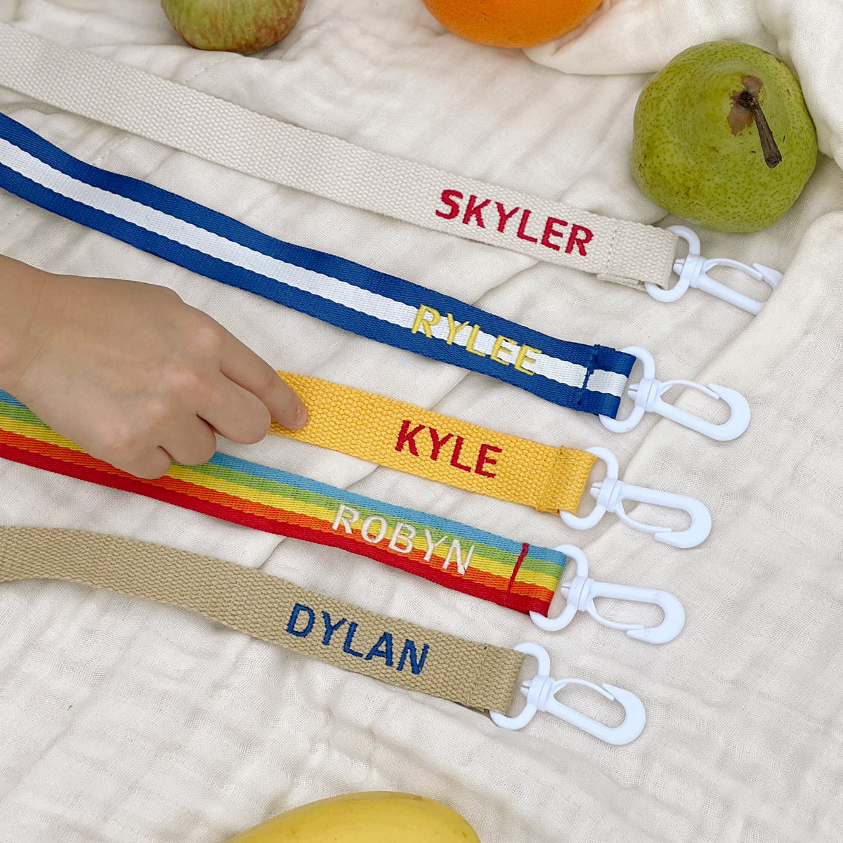 Adjustable Bag Strap in Yellow (Personalisable) by Le Petit Society — image 7