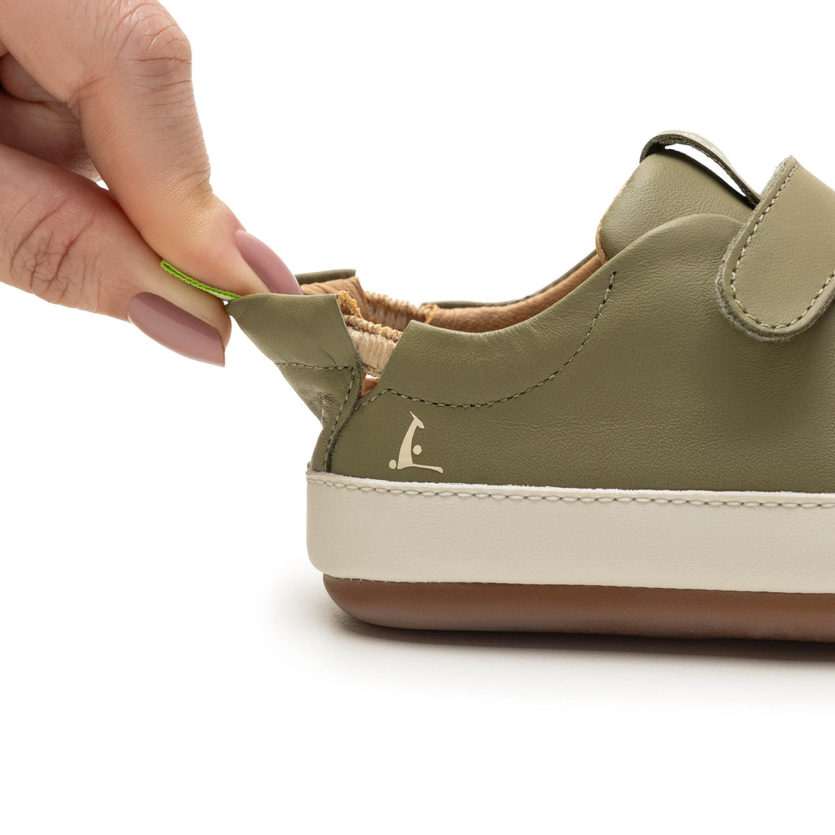 Bossy Sneakers in Olive Tree / Tapioca by Tip Toey Joey — image 4
