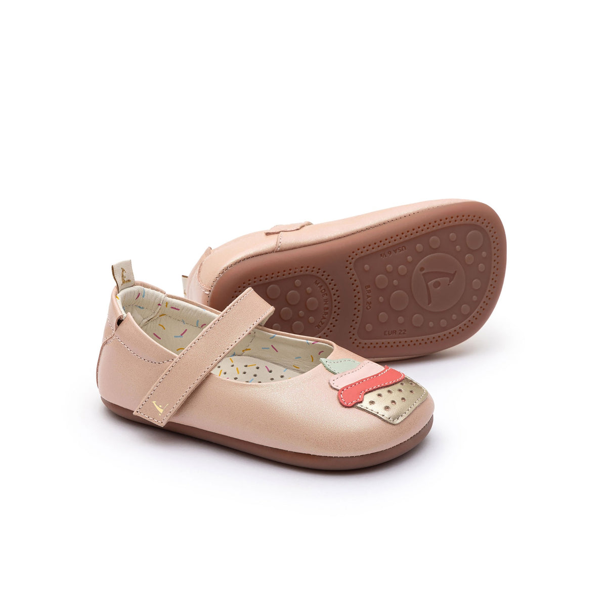 Cupcake Mary Janes in Candy Dream / Blossom Pink / Mint by Tip Toey Joey — image 2