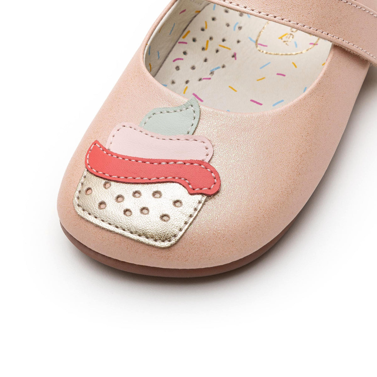 Cupcake Mary Janes in Candy Dream / Blossom Pink / Mint by Tip Toey Joey — image 4