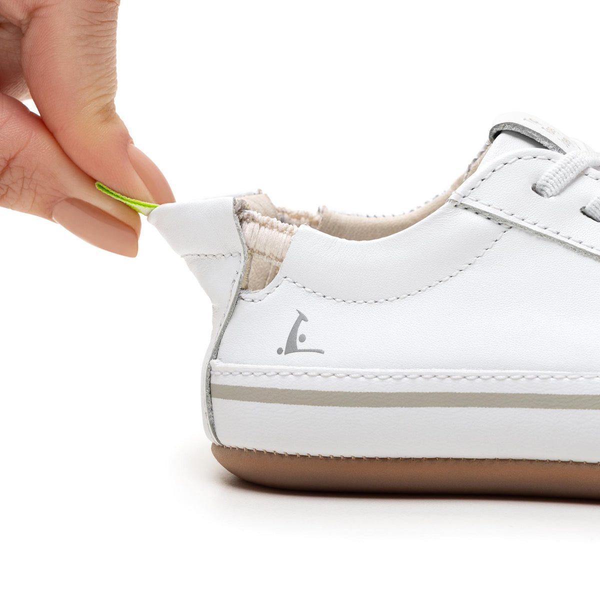 Funky 20 Sneakers in White / White by Tip Toey Joey — image 5