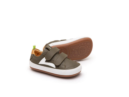 Hopper Sneakers in Mineral Green / White / Hay by Tip Toey Joey — image 12