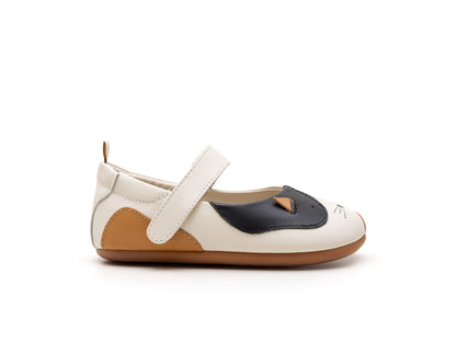 Kitten Mary Janes in Tapioca / Black / Hay by Tip Toey Joey — image 4