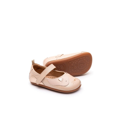 Kitten Mary Janes in Candy Cream / Cotton Candy / Metalic Salmon by Tip Toey Joey — image 3