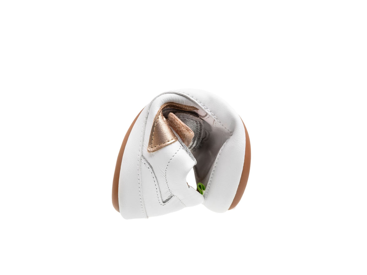Landy Sneakers in White / Sterling Silver / Rose Gold by Tip Toey Joey — image 6