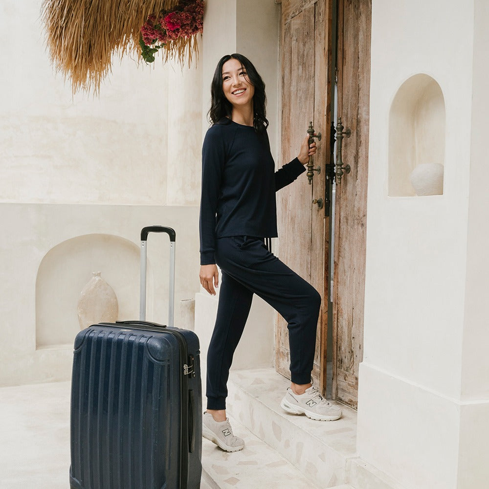 Airmode Jogger Set in Midnight Blue Pause by Selenight Co — image 3