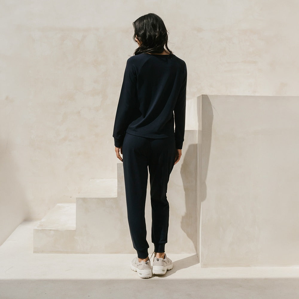 Airmode Jogger Set in Midnight Blue Pause by Selenight Co — image 5