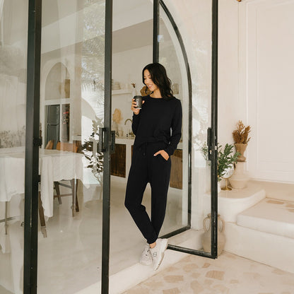 Airmode Jogger Set in Noir Exhale by Selenight Co — image 8