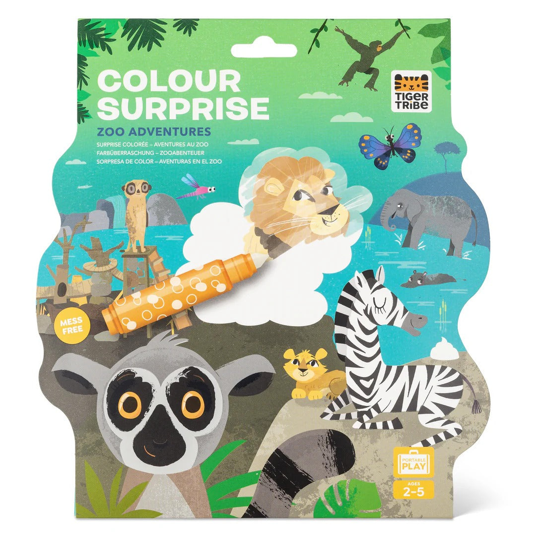 Colour Surprise in Zoo Adventure by Tiger Tribe