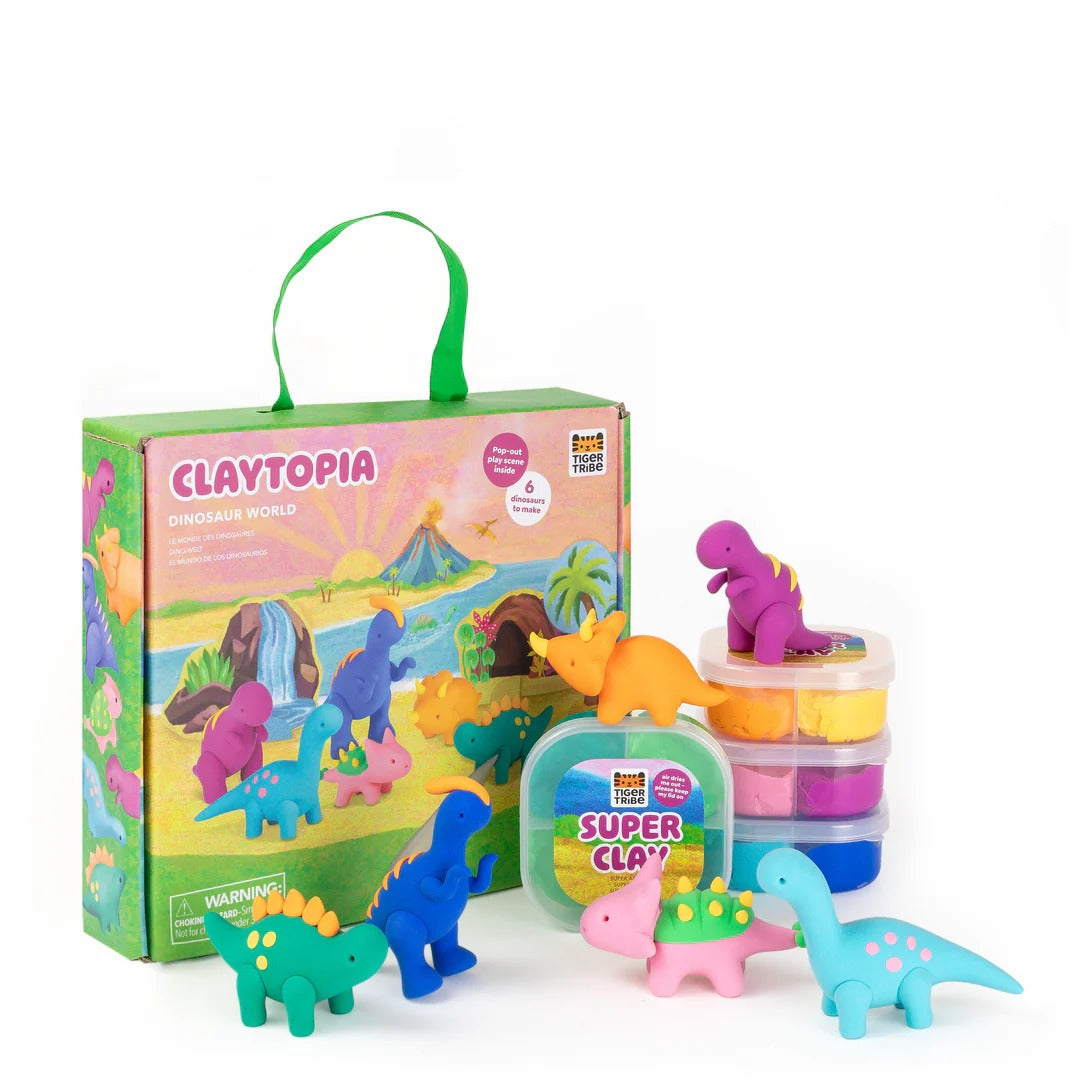 Claytopia in Dinosaur World by Tiger Tribe