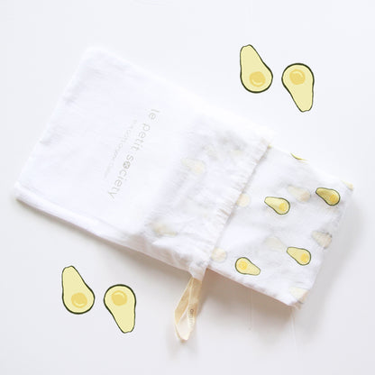 Baby Organic Swaddle in Avocado by Le Petit Society — image 3