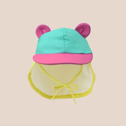Baby Bear Sunhat in Colour Pop by Le Petit Society
