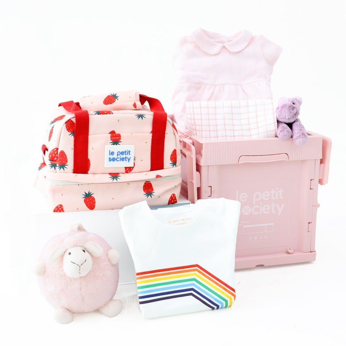 Baby Girl Gift Hamper - Pop of Pink by Le Petit Society — image 14