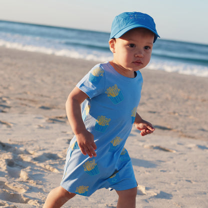 Made For Play - Baby Romper in French Fries Print by Le Petit Society — image 9