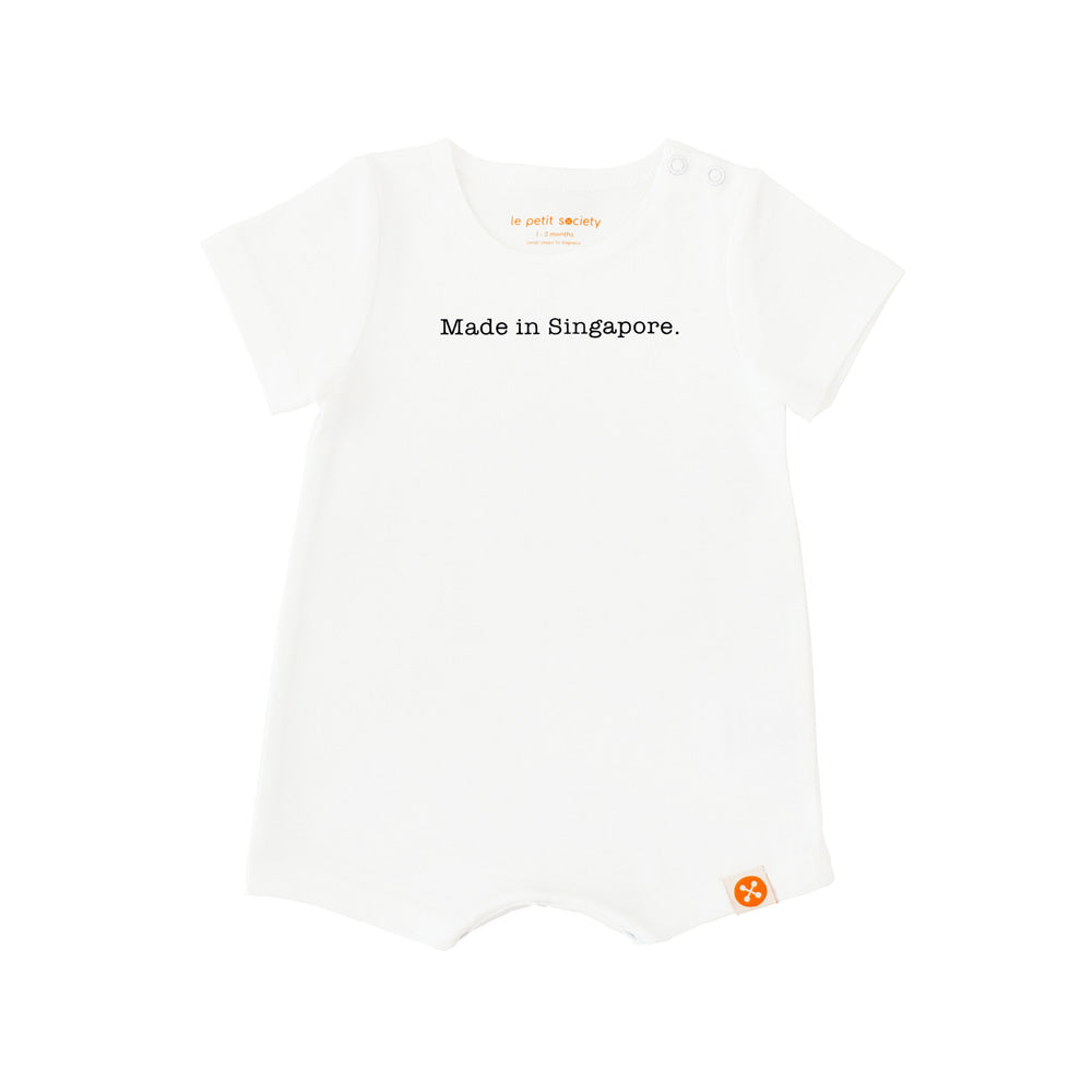 A Singapore Series - "Made in Singapore" Baby Romper by Le Petit Society — image 7