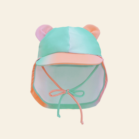 Baby Bear Sunhat in Pastel Gradient by Le Petit Society