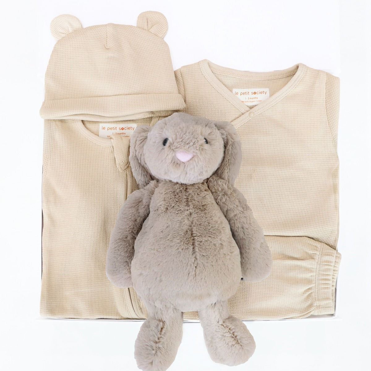 Baby Welcome Gift Set in Mocha Mix by Le Petit Society — image 8