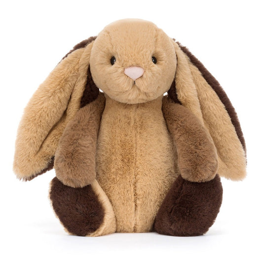 Bashful Patchwork Brown Bunny by Jellycat
