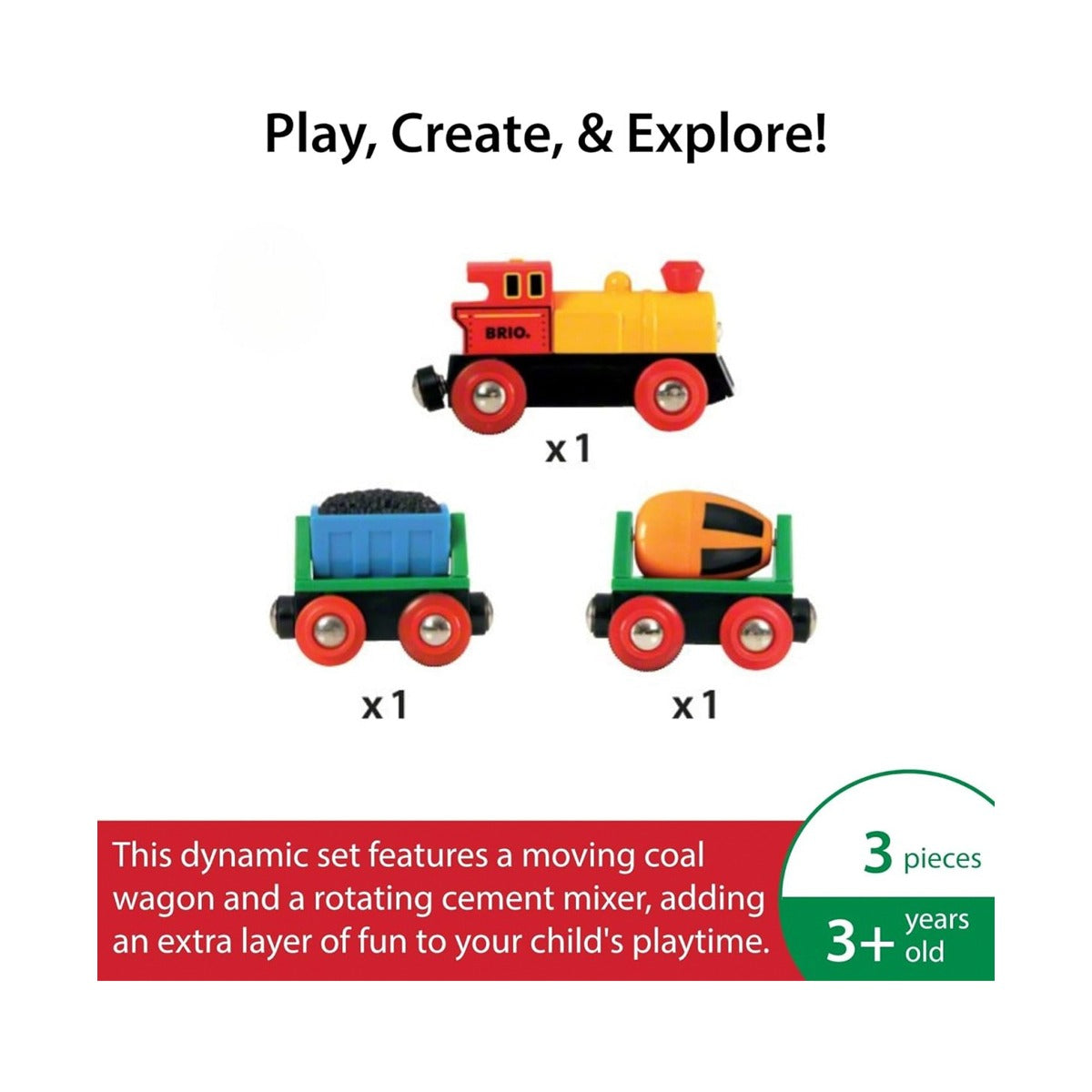 Battery Operated Action Train by BRIO — image 3