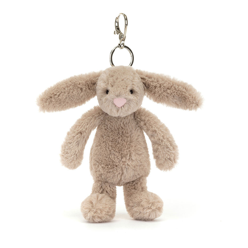 Bashful Beige Bunny Bag Charm by Jellycat