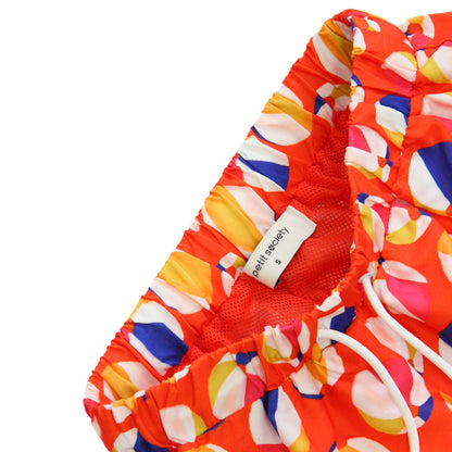 Resort Series - Men's Beach Shorts in Beach Ball Print by Le Petit Society — image 6