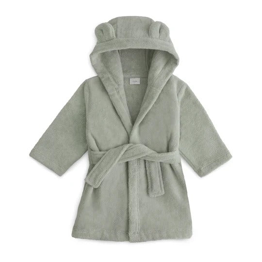 Bear Robe in Moss (2-4Y) by Mushie