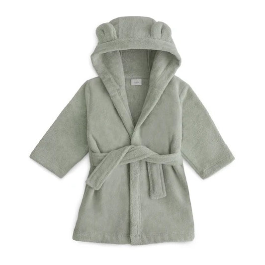 Bear Robe in Moss (4-6Y) by Mushie