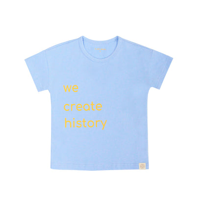 Made For Play in Kids "We Create History" Boxy Tee by Le Petit Society — image 7