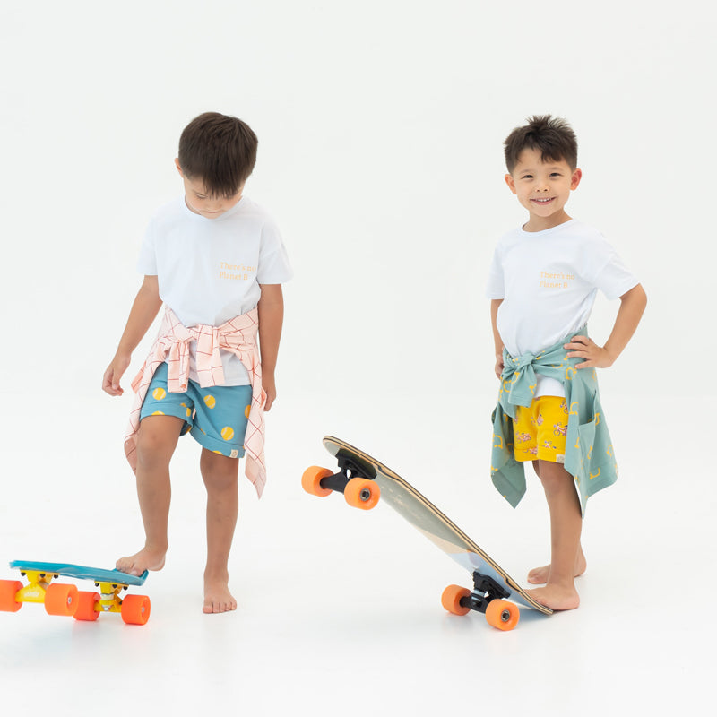 Made For Play in Kids "There's No Planet B" Boxy Tee by Le Petit Society — image 2