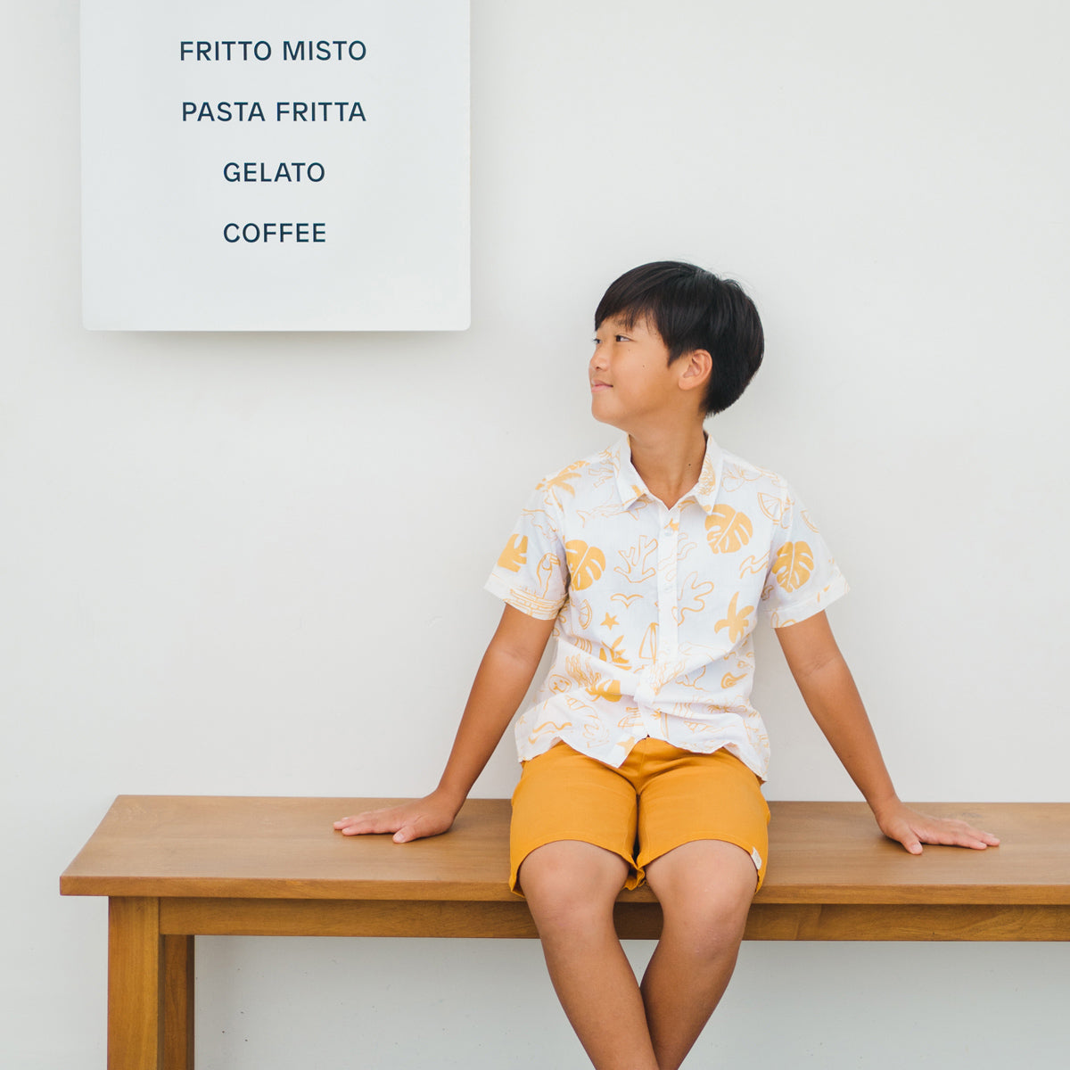 Resort Series - Boys Shirt in Island Print by Le Petit Society — image 15