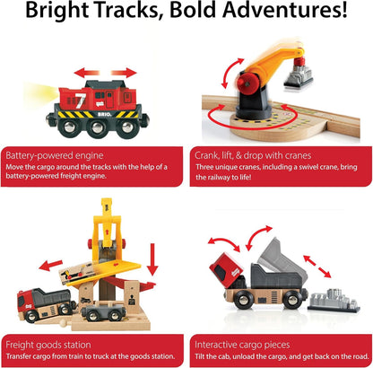 Cargo Railway Deluxe Set by BRIO — image 4