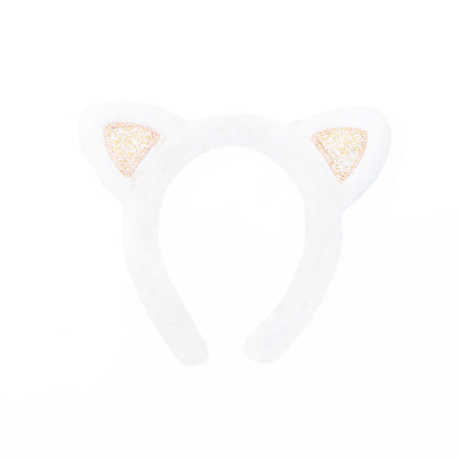 *New* Cat Headband in White by Le Petit Society — image 2