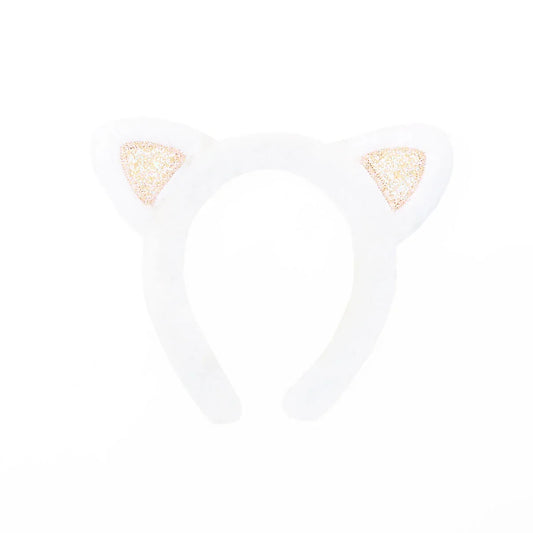 *New* Cat Headband in White by Le Petit Society — image 2