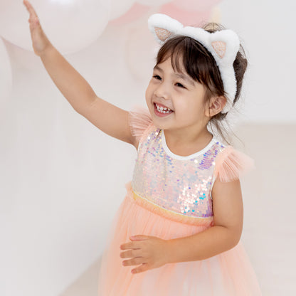 *New* Cat Headband in White by Le Petit Society — image 4