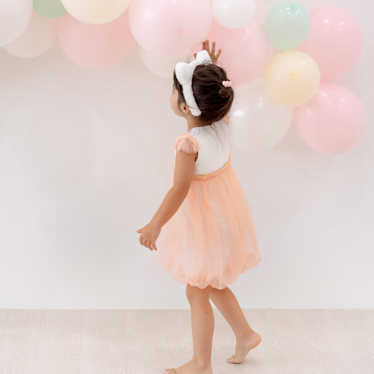 *New* Cat Headband in White by Le Petit Society — image 6