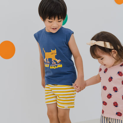 Made For Play - Kids "Keep Rolling" Tank by Le Petit Society