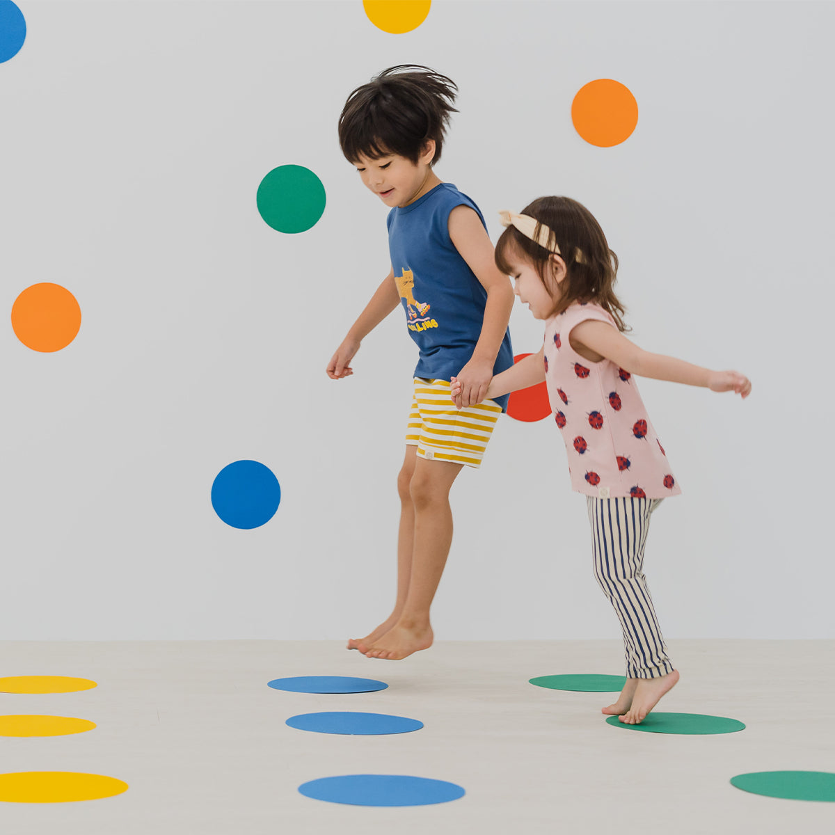 Made For Play - Kids "Keep Rolling" Tank by Le Petit Society — image 3