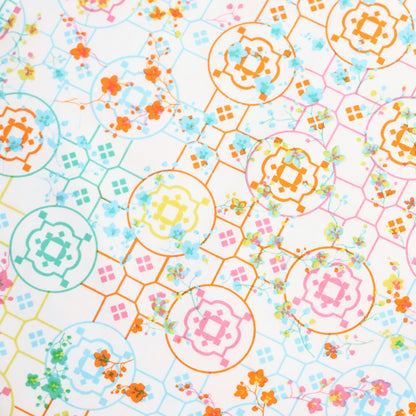Chinese Motif Series - Baby Boy Jersey Romper in Rainbow Motif by Le Petit Society — image 6
