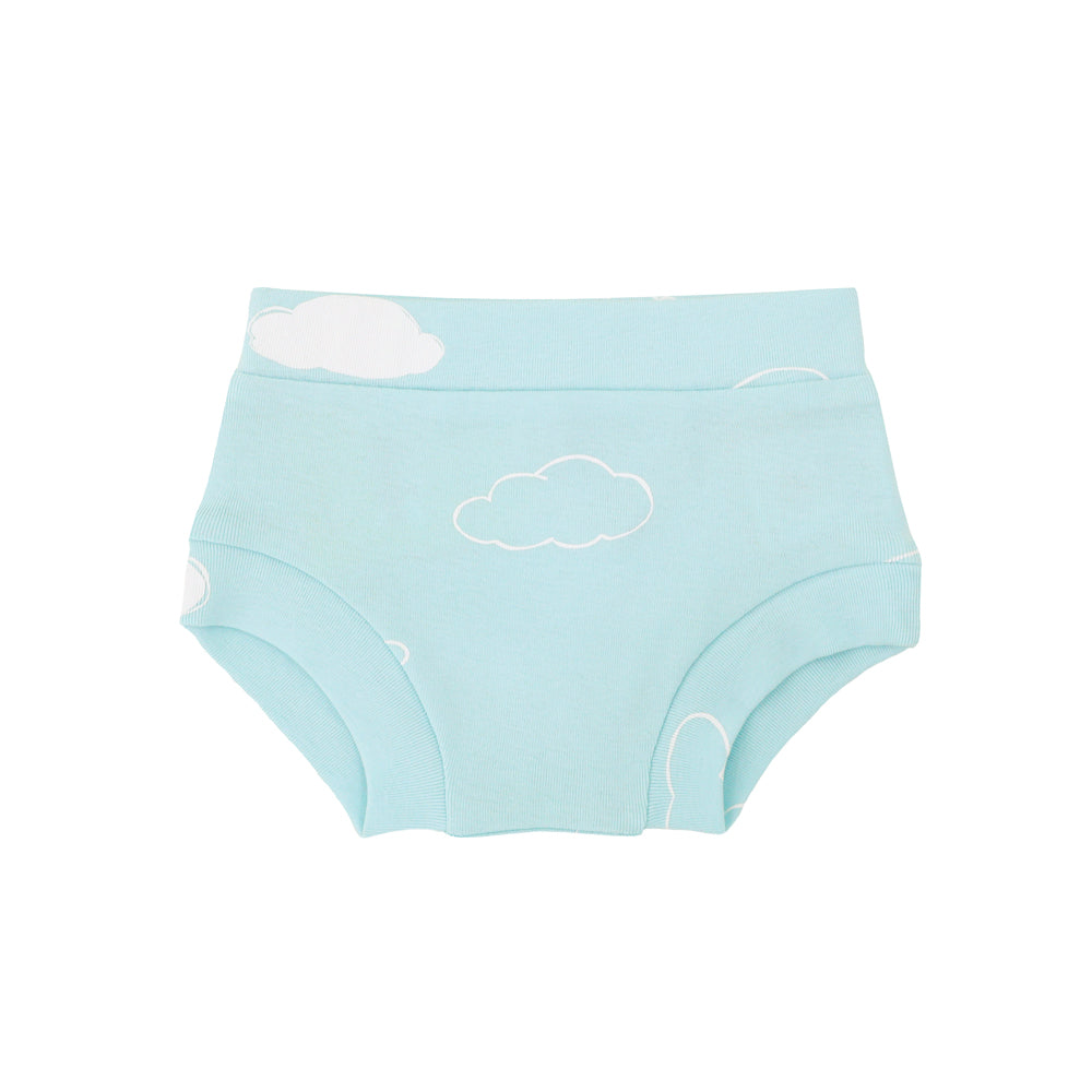 Baby Organic Boxer Shorts in Cloud Print by Le Petit Society — image 8