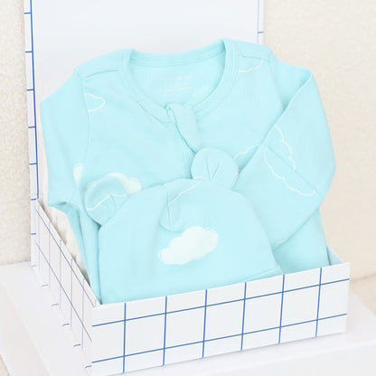 Cuddle and Comfort Set in Cotton Clouds by Le Petit Society — image 11