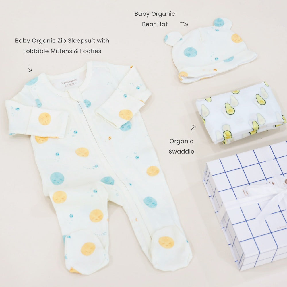 Cuddle and Comfort Set in Little Planets by Le Petit Society — image 2