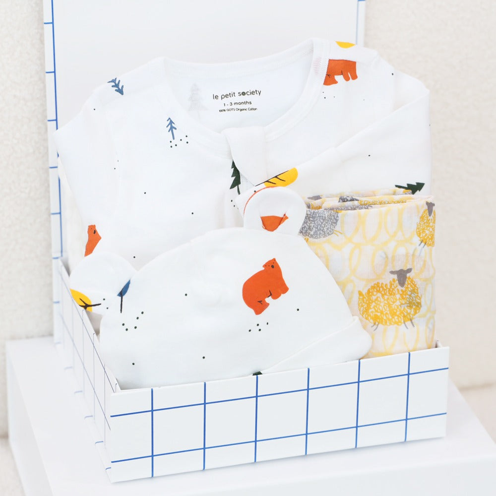 Cuddle and Comfort Set in Snuggle Bear by Le Petit Society — image 16