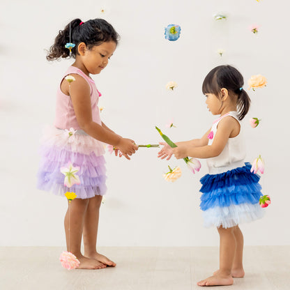 Party Series - Cupcake Tulle Skirt in Blue by Le Petit Society — image 5