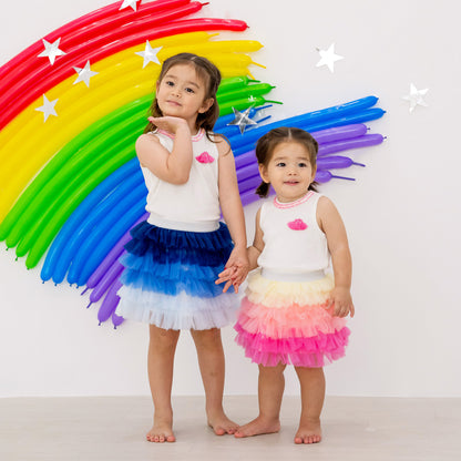 Party Series - Cupcake Tulle Skirt in Pink by Le Petit Society — image 2