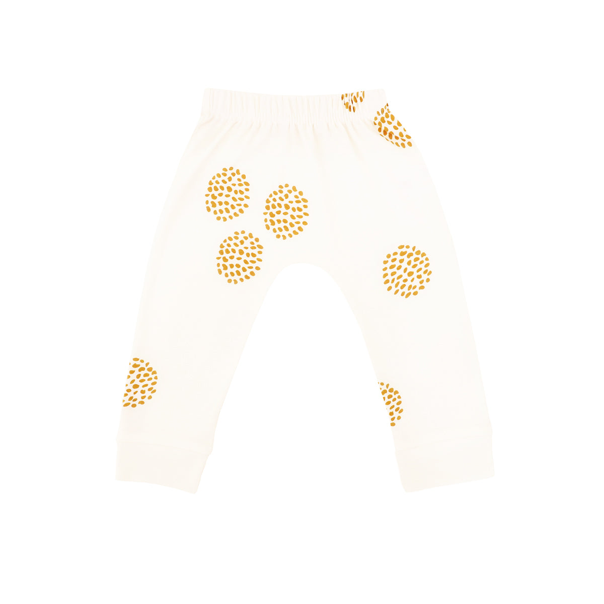 Baby Organic Leggings in Dandelion Print by Le Petit Society