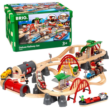 Deluxe Railway Set by BRIO