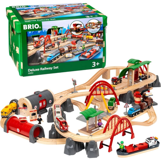 Deluxe Railway Set by BRIO