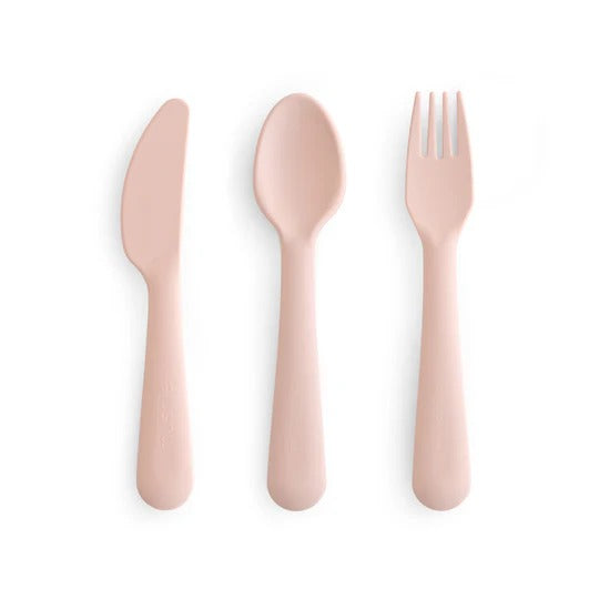 Cutlery in Blush by Mushie