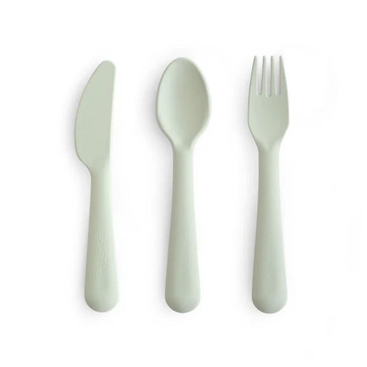 Cutlery in Sage by Mushie